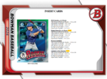 2024 Bowman Baseball Jumbo 8 Box Case - Image 5