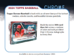 2024 Topps Chrome Baseball Delight 6 Box Case - Image 2