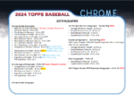 2024 Topps Chrome Baseball Delight 6 Box Case - Image 4
