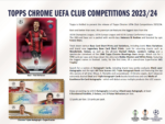2023-24 Topps UEFA Club Competitions Chrome Soccer Jumbo Box - Image 2