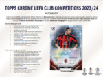 2023-24 Topps UEFA Club Competitions Chrome Soccer Jumbo 8 Box Case - Image 7