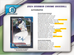 2024 Bowman Chrome Baseball Hobby 12 Box Case - Image 6