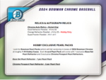 2024 Bowman Chrome Baseball Hobby 12 Box Case - Image 8