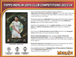 2023-24 Topps UEFA Club Competitions Merlin Chrome Soccer Hobby 12 Box Case - Image 3