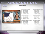 2024 Topps UFC Knockout Hobby 8 Box Case - Image 3