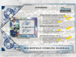 2024 Bowman Sterling Baseball Hobby 12 Box Case - Image 5