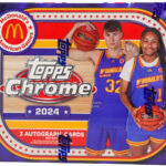 2024 Topps Chrome McDonald's All American Basketball Hobby 12 Box Case