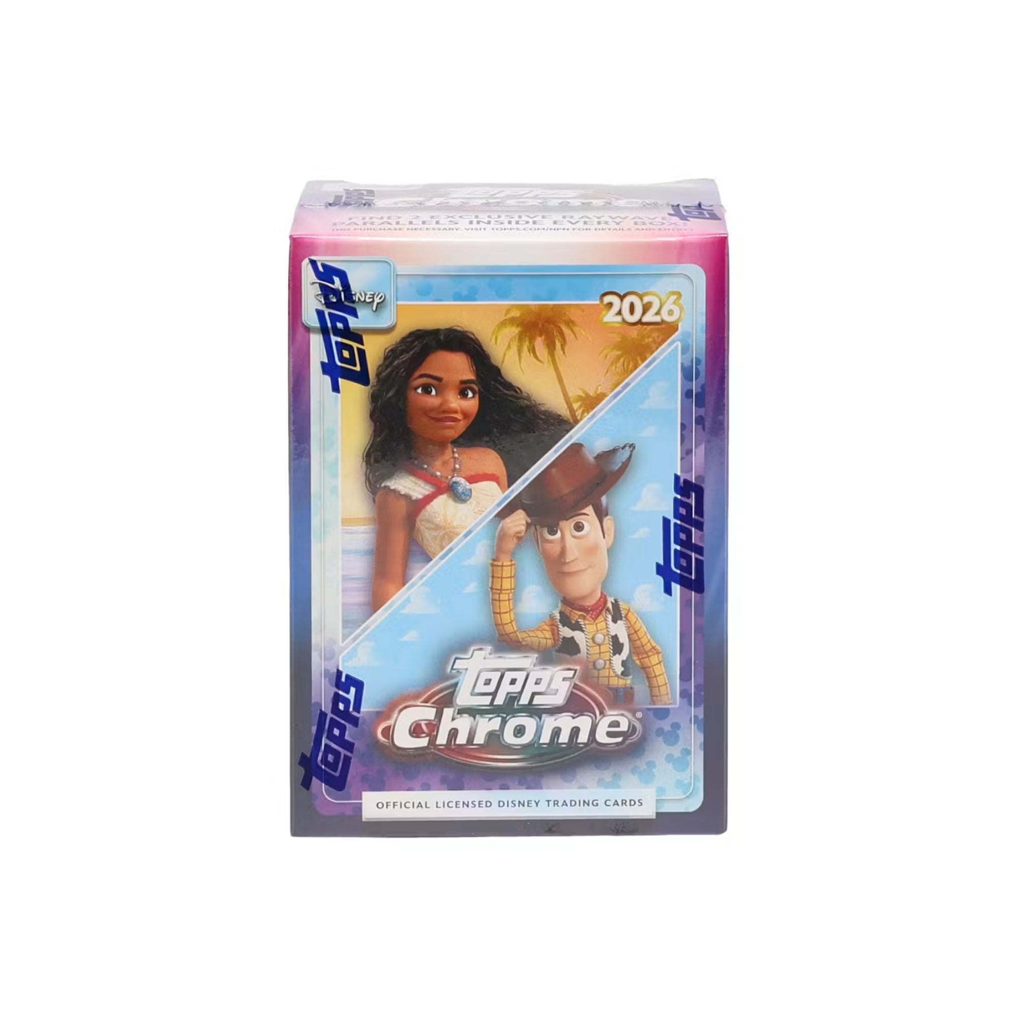 Untitled_2000x2000px_2000x2000px_34 2026 Topps Chrome Disney Blaster 40 Box Case - Image 1