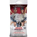 2026 Topps Baseball Series 1 Fat Pack 108 Pack Case