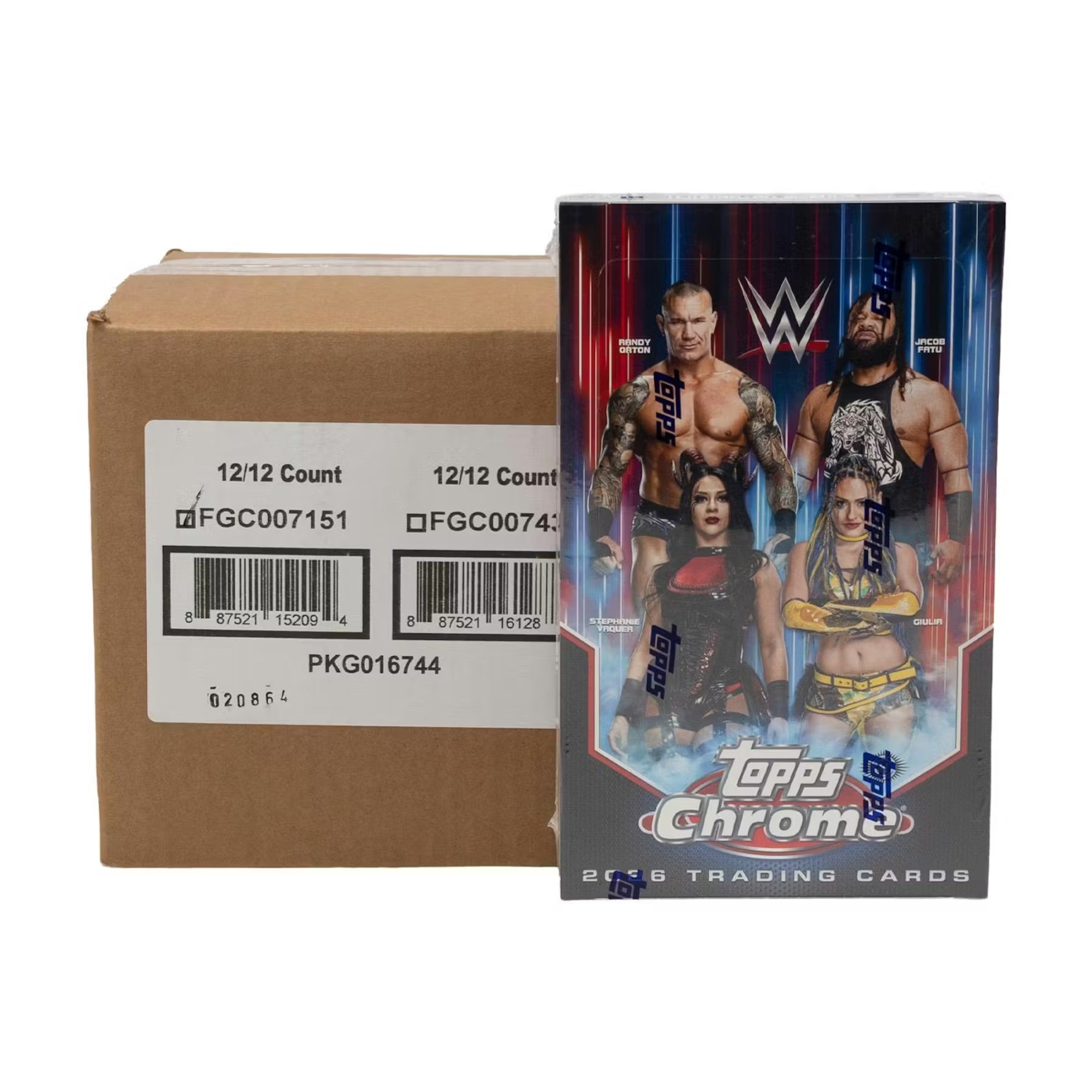 Untitled_2000x2000px_33_10f1e1e0-af3d-41ec-8fed-aa783ce48d79 2026 Topps Chrome WWE Hobby 12 Box Case - Image 1