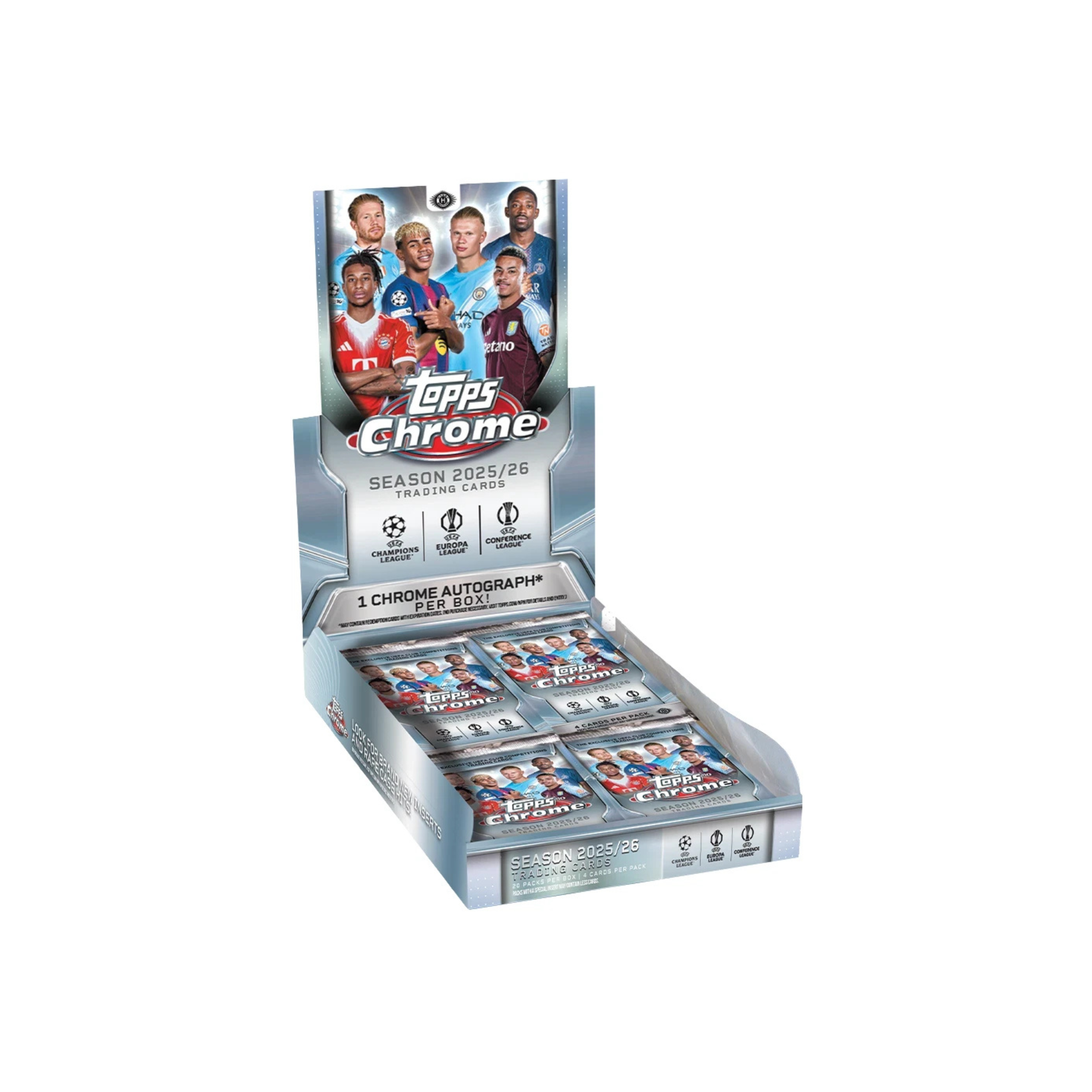 Untitled_2000x2000px_39 2025-26 Topps UEFA Club Competitions Chrome Soccer Hobby 12 Box Case - Image 1