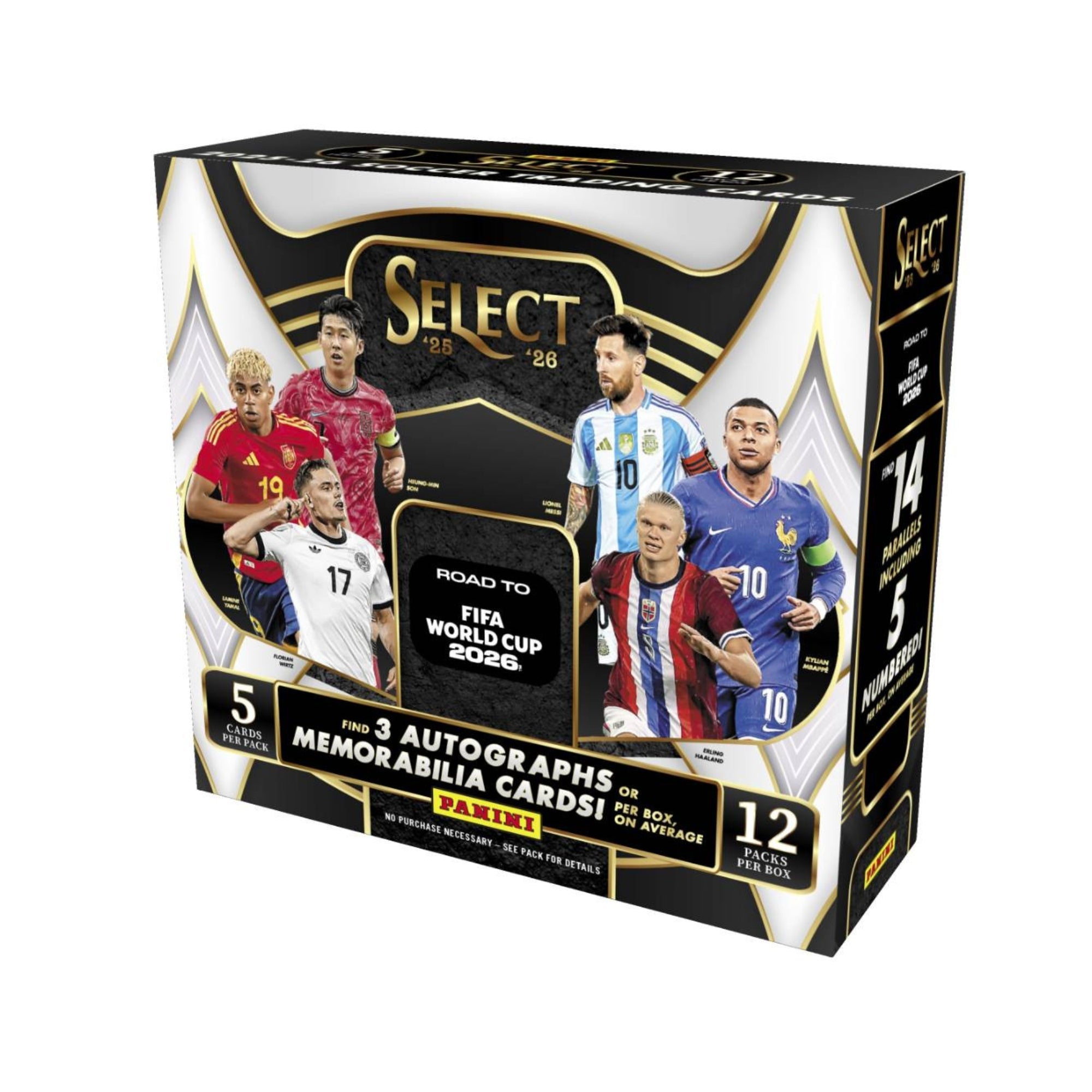 Untitled_2000x2000px_39_6e2beff4-178b-4334-8cd4-b78e481c7d4e 2025-26 Panini Select Road to the World Cup Hobby 12 Box Case - Image 1