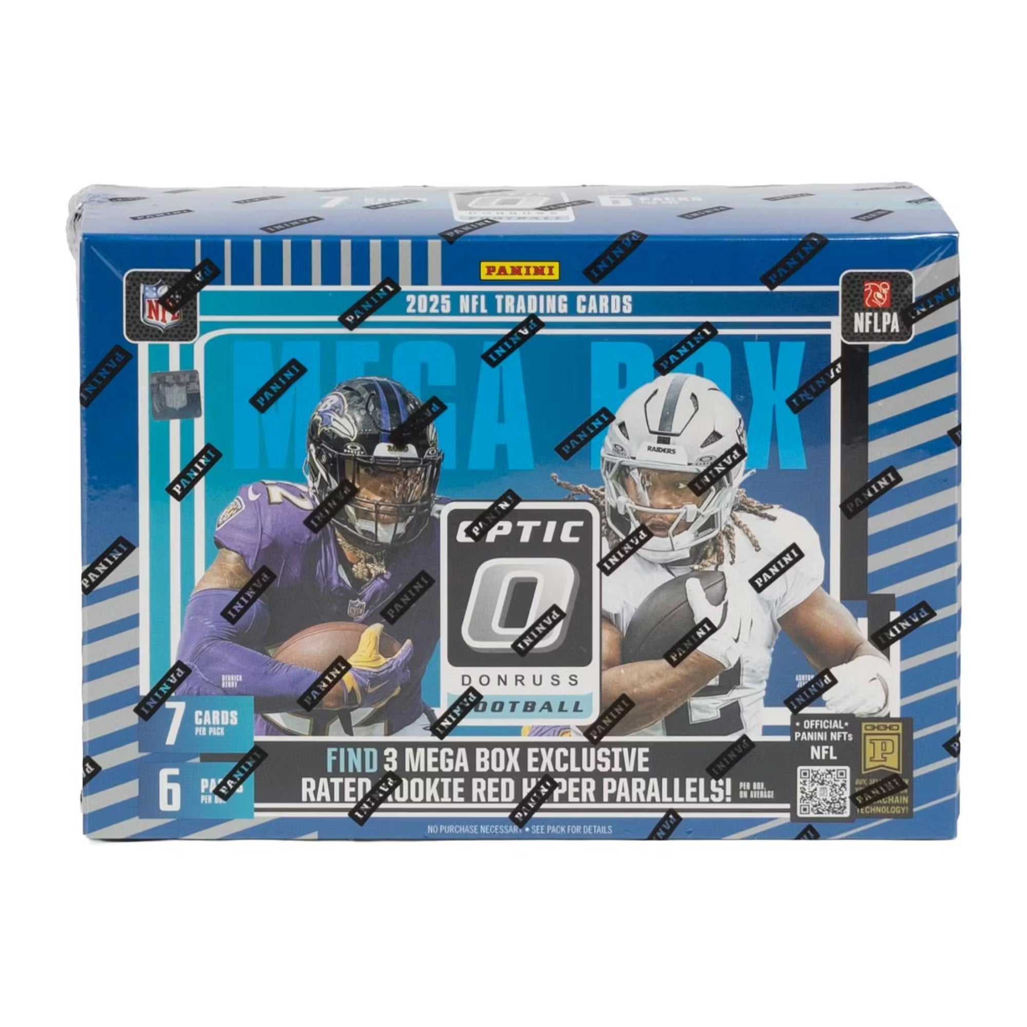 Untitled_2000x2000px_39_d2e7560b-62bb-4263-b71d-92cb319034b3 2025 Panini Donruss Optic Football Hobby Mega 20 Box Case - Image 1