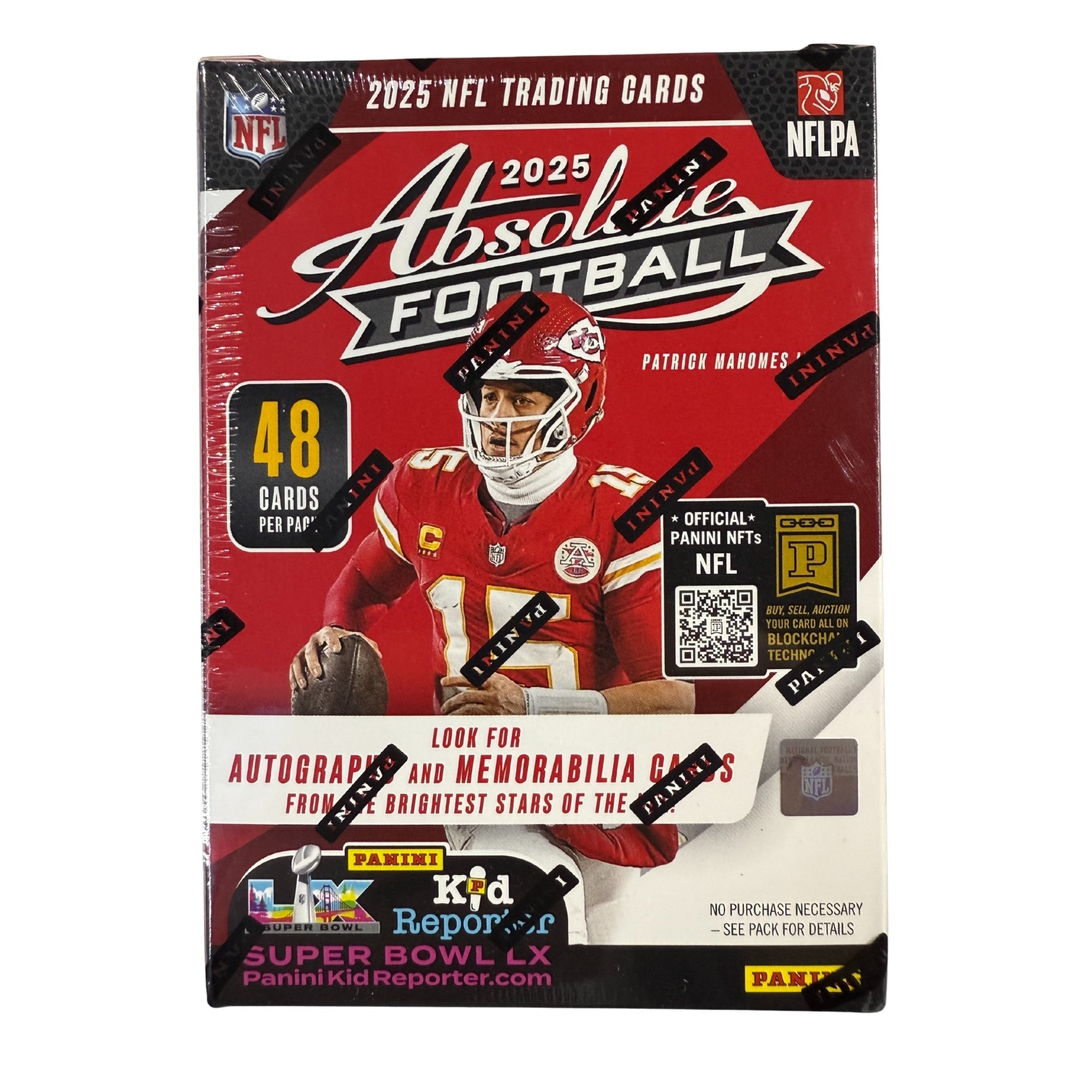 Untitled_2000x2000px_3_d17101f4-8c59-416a-b722-d0b365c05191 2025 Panini Absolute Football Hobby Blaster 20 Box Case - Image 1