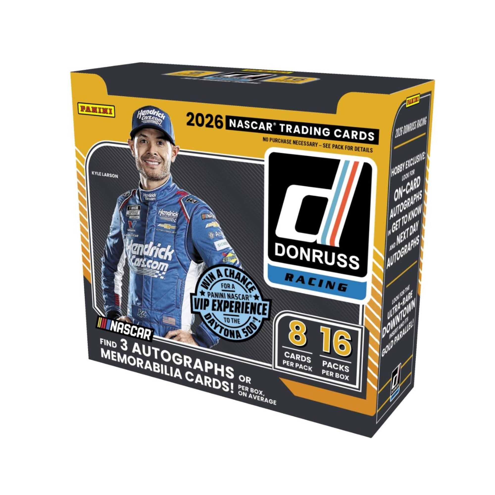 Untitled_2000x2000px_40_165df27a-a0c4-413d-9021-f13b80e5cab7 2026 Panini Donruss Racing Hobby 20 Box Case - Image 1