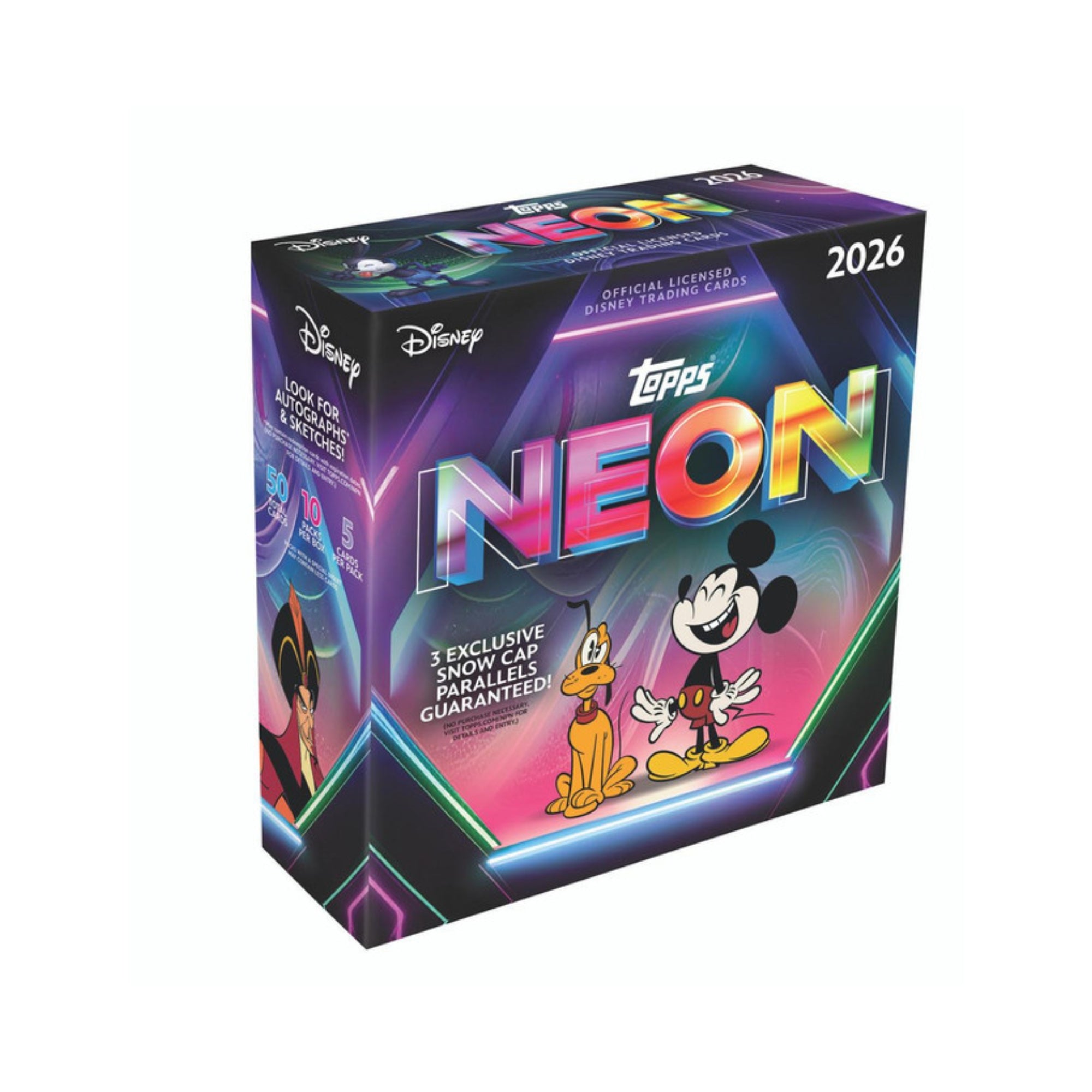 Untitled_2000x2000px_44 2026 Topps Disney Neon Mega 20 Box Case - Image 1