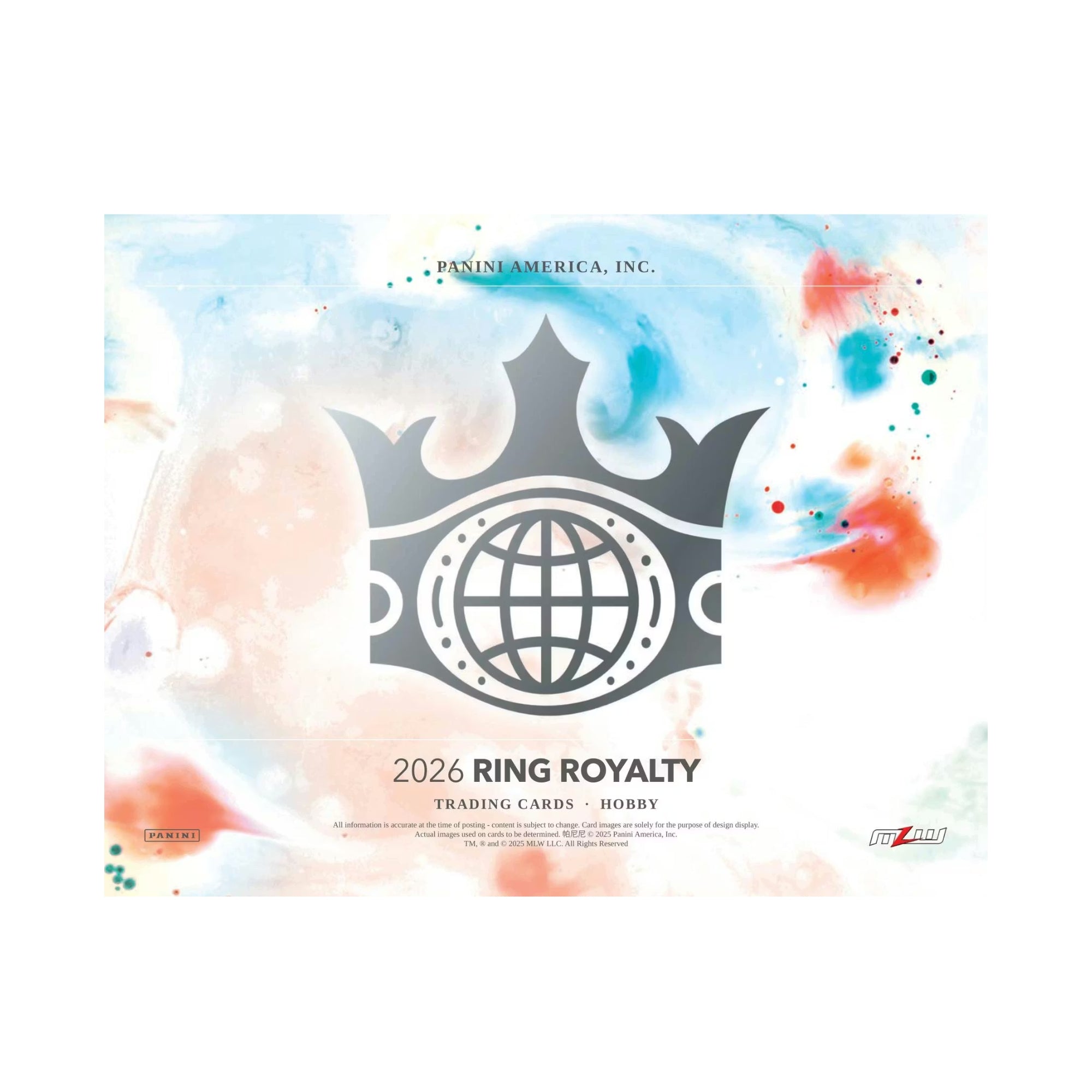 Untitled_2000x2000px_51 2026 Panini MLW Ring Royalty Hobby 16 Box Case - Image 1