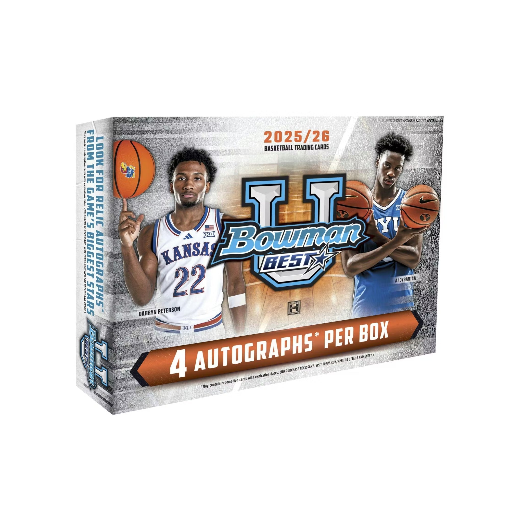 Untitled_2000x2000px_52 2025-26 Bowman's Best University Basketball Hobby 12 Box Case - Image 1