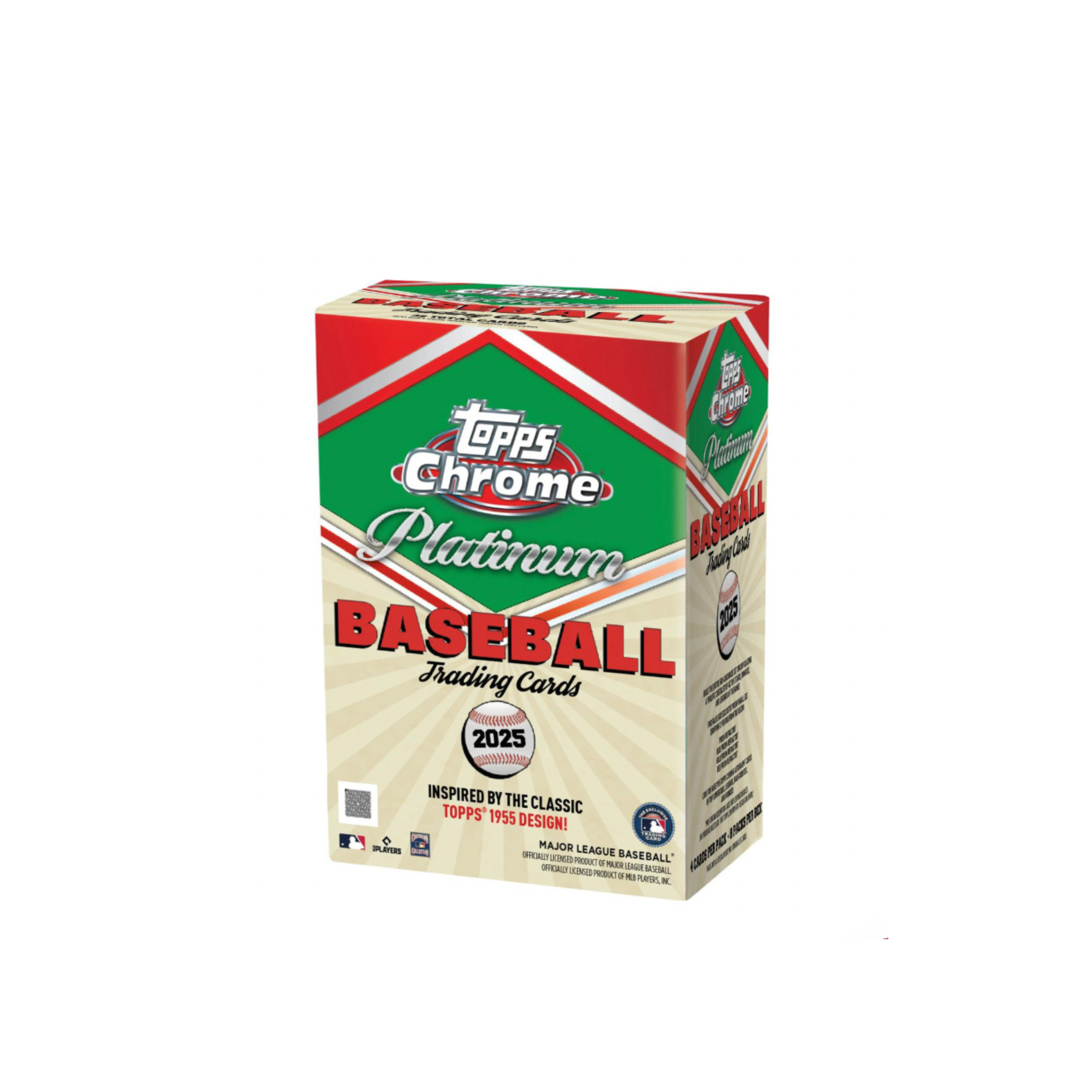 Untitled_2000x2000px_55_2246333d-09d6-4942-9c86-ed1af3c43a34 2025 Topps Chrome Platinum Baseball Blaster Box 40 Box Case - Image 1