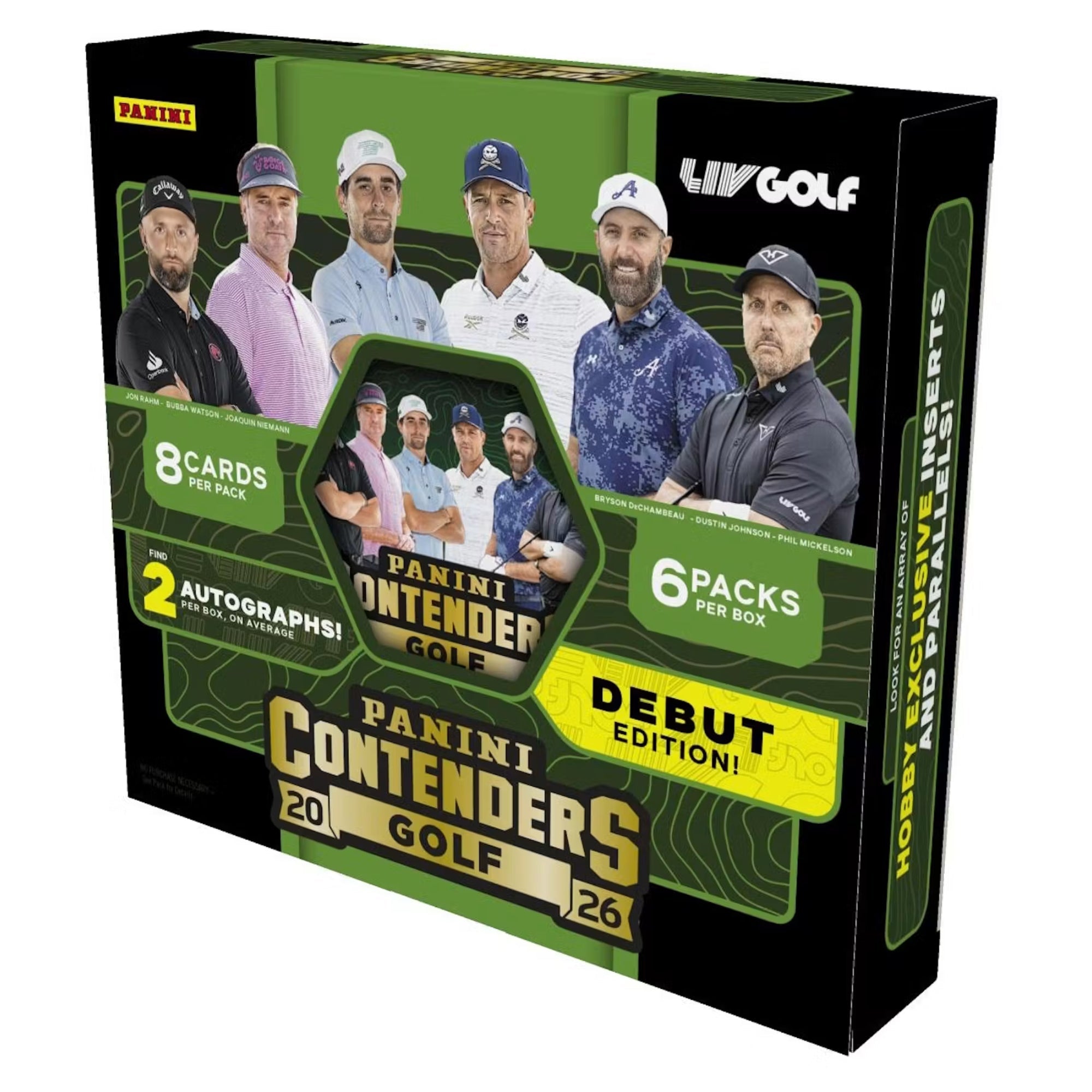 Untitled_2000x2000px_85 2026 Panini Contenders LIV Golf Hobby 12-Box Case - Image 1