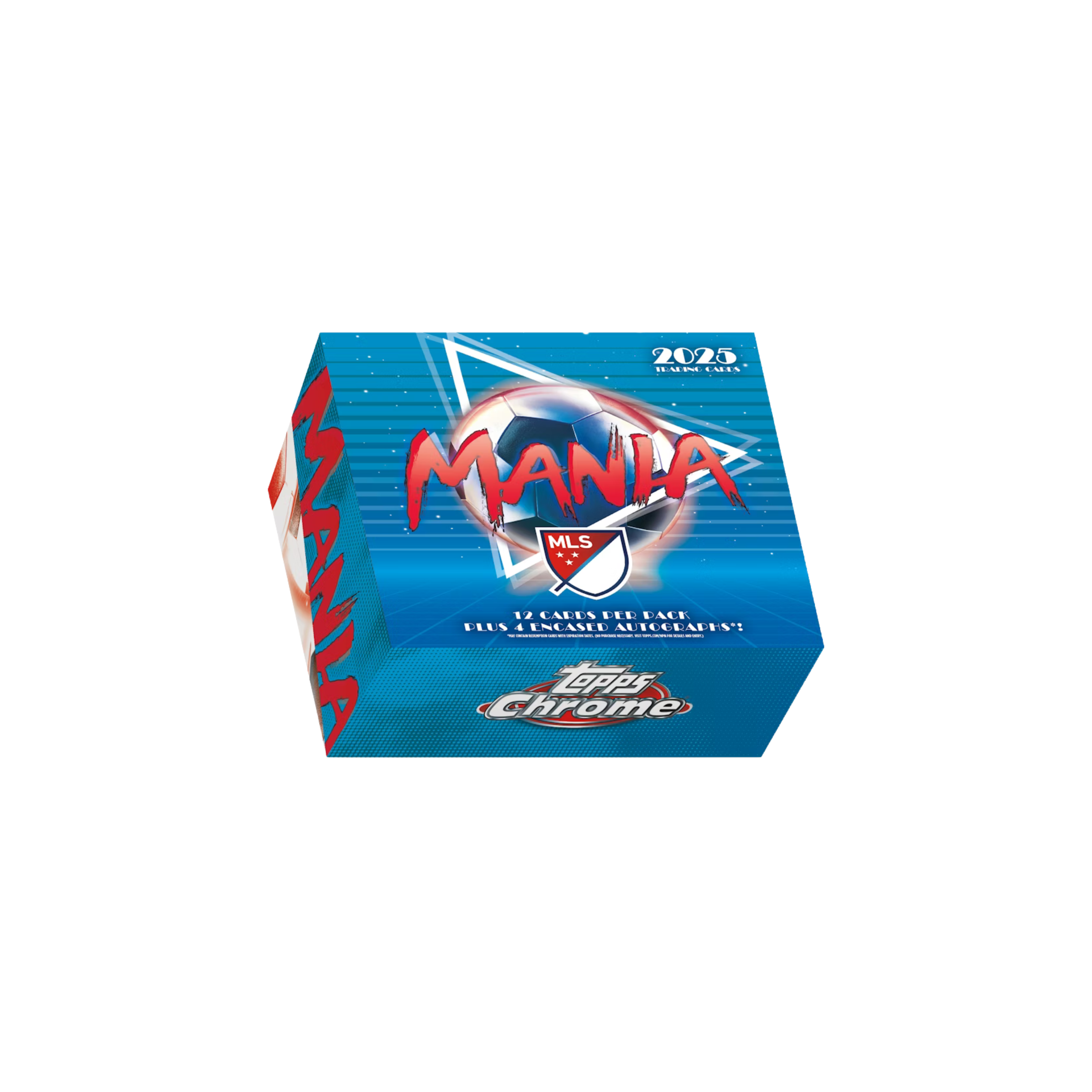 Untitled_2000x2000px_9 2025 Topps Chrome MLS Chrome Mania Hobby 5 Box Case - Image 1