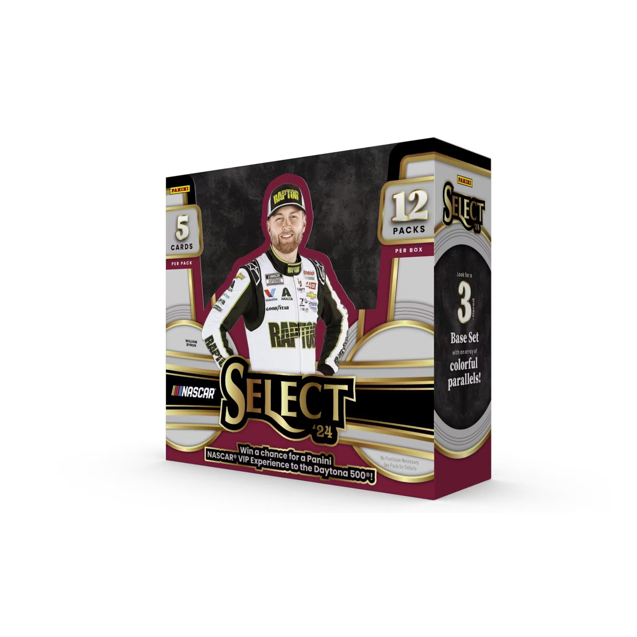Untitled_design_-_2024-08-27T131351.927 2024 Panini Select Racing Hobby 12 Box Case - Image 1