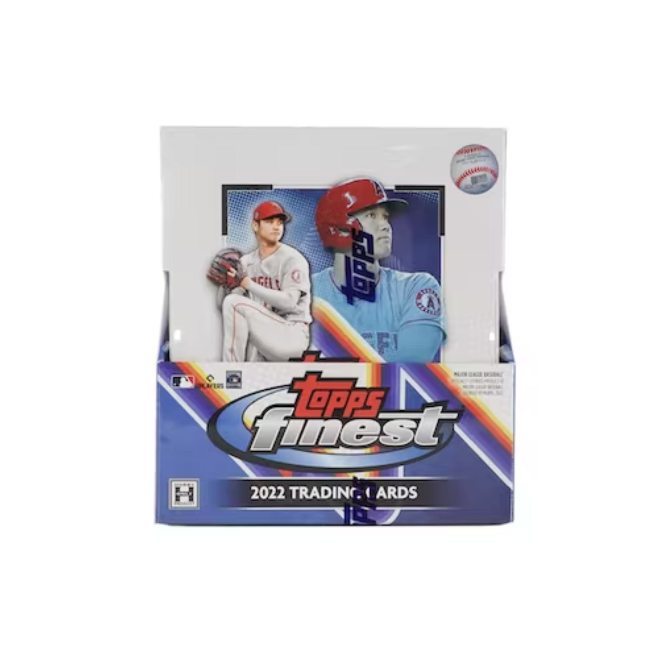 Untitleddesign-2023-01-20T152140.834 2022 Topps Finest Baseball Hobby 8 Box Case - Image 1