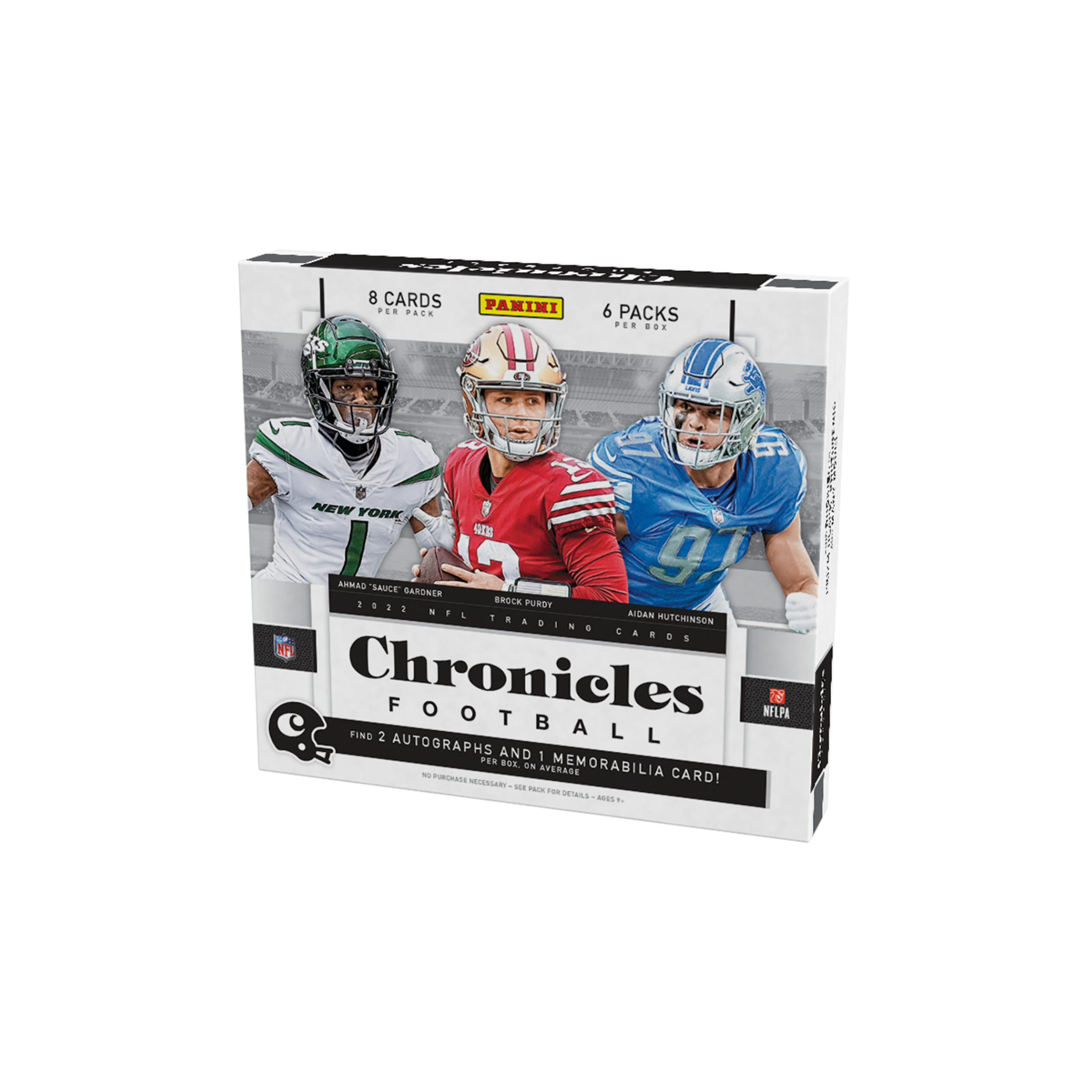 Untitleddesign-2023-06-30T174519.574 2022 Panini Chronicles Football Hobby 12 Box Case - Image 1