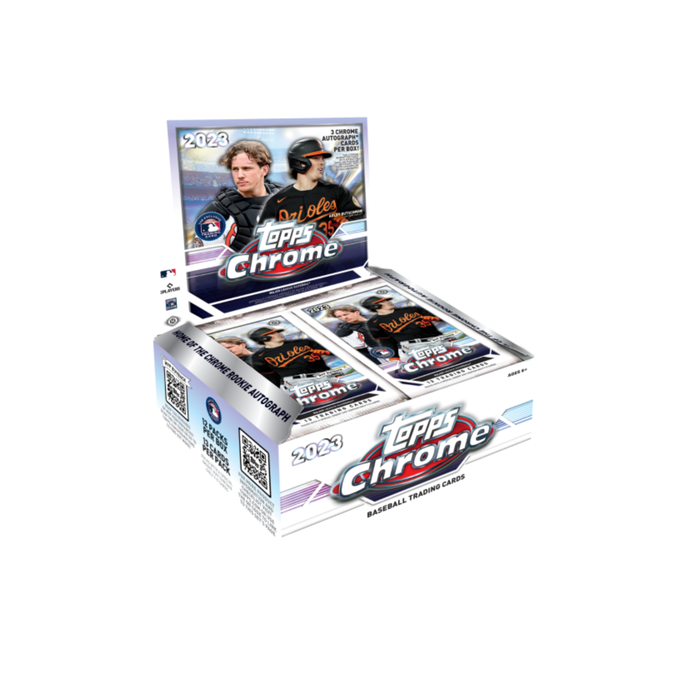 Untitleddesign-2023-07-15T103231.581 2023 Topps Chrome Baseball Jumbo HTA 8 Box Case - Image 1
