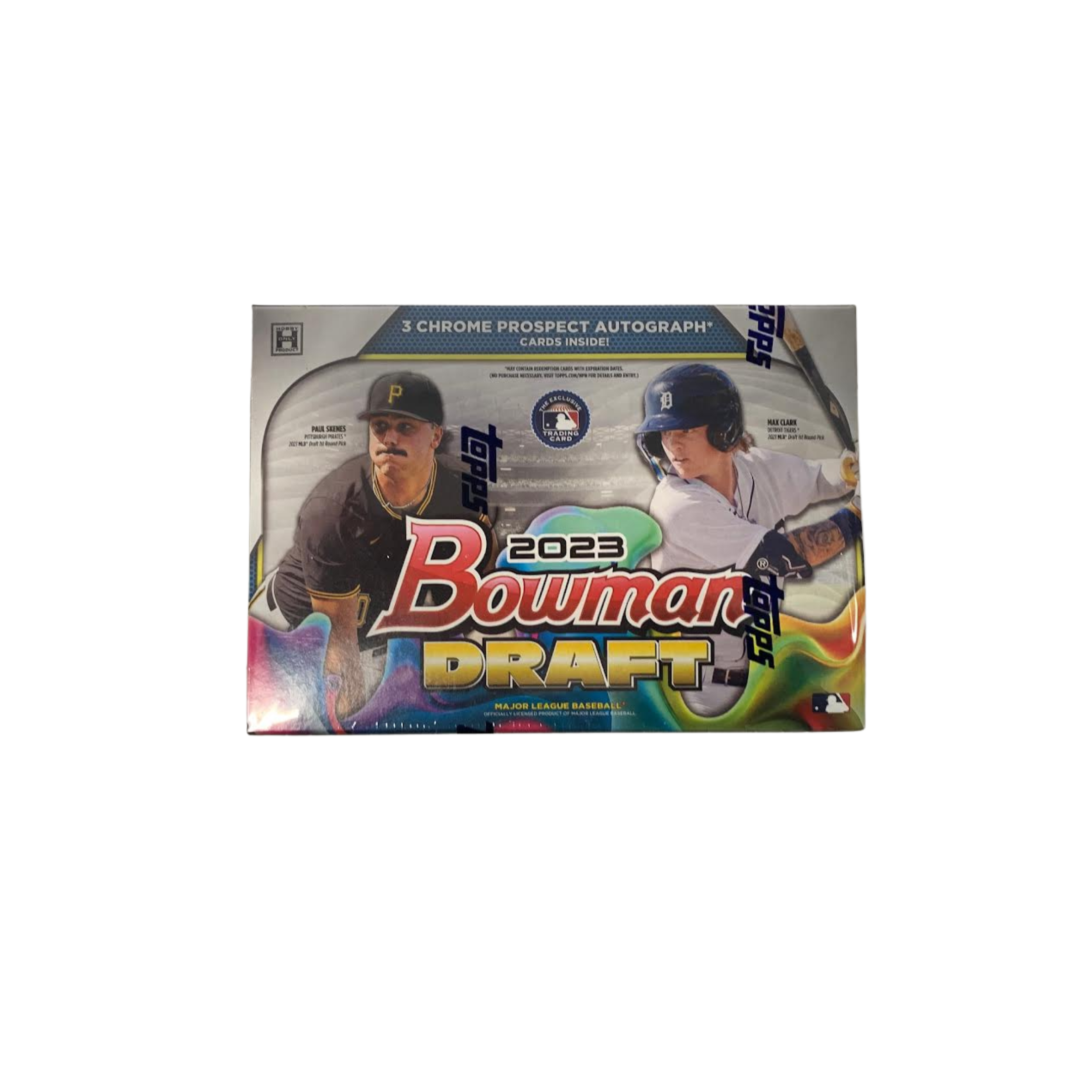 Untitleddesign-2023-12-12T113432.677_51f7d0d0-7c91-4c9e-9681-ee8dd3ad08ab 2023 Bowman Draft Baseball HTA Choice 6 Box Case - Image 1