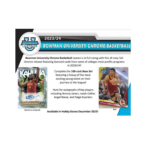 2023-24 Bowman Chrome University Basketball Breakers Delight 12-Box Case - Image 2