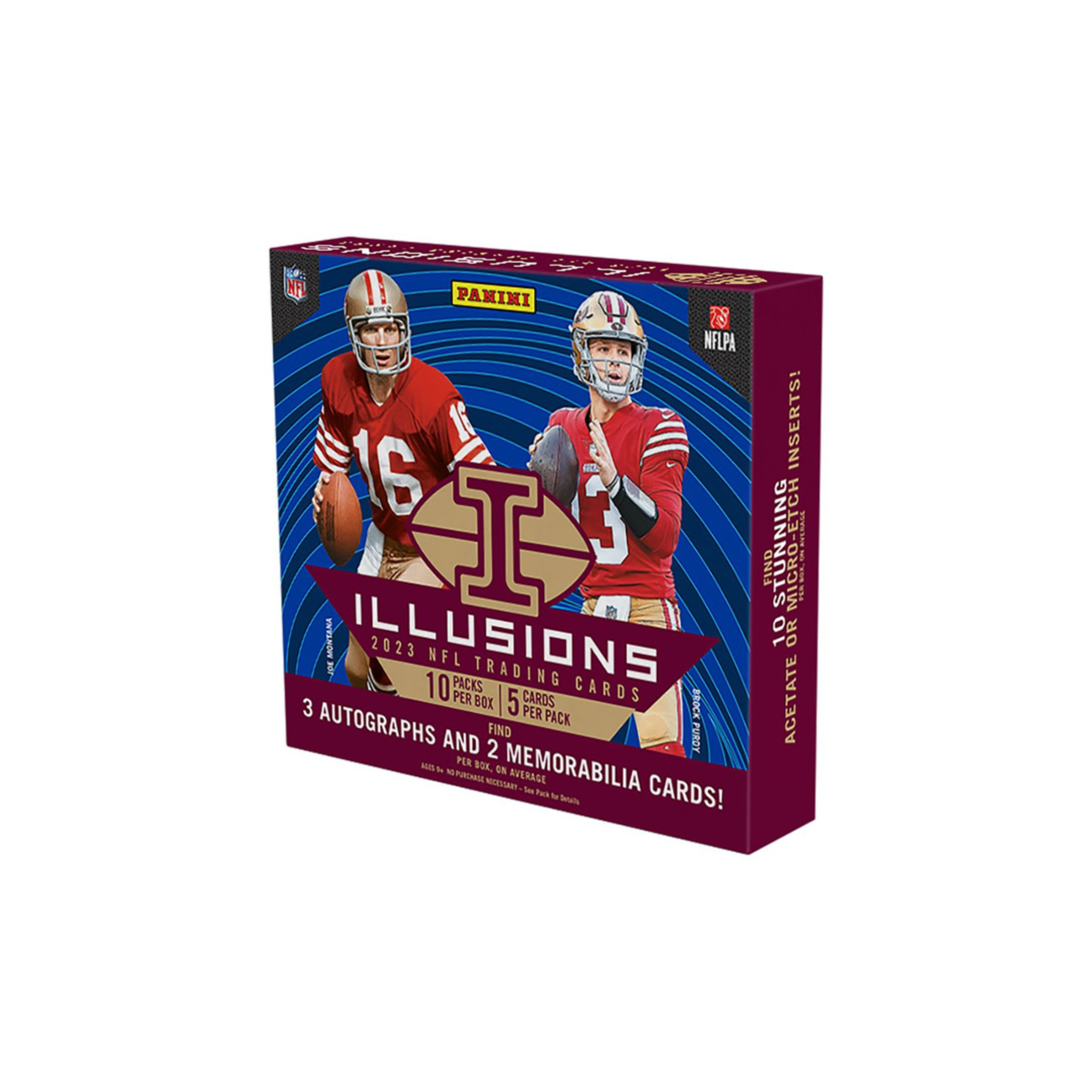 Untitleddesign-2024-03-13T124536.493_abe7c771-2829-4cef-bff9-896be873570a 2023 Panini Illusions Football Hobby 16 Box Case - Image 1