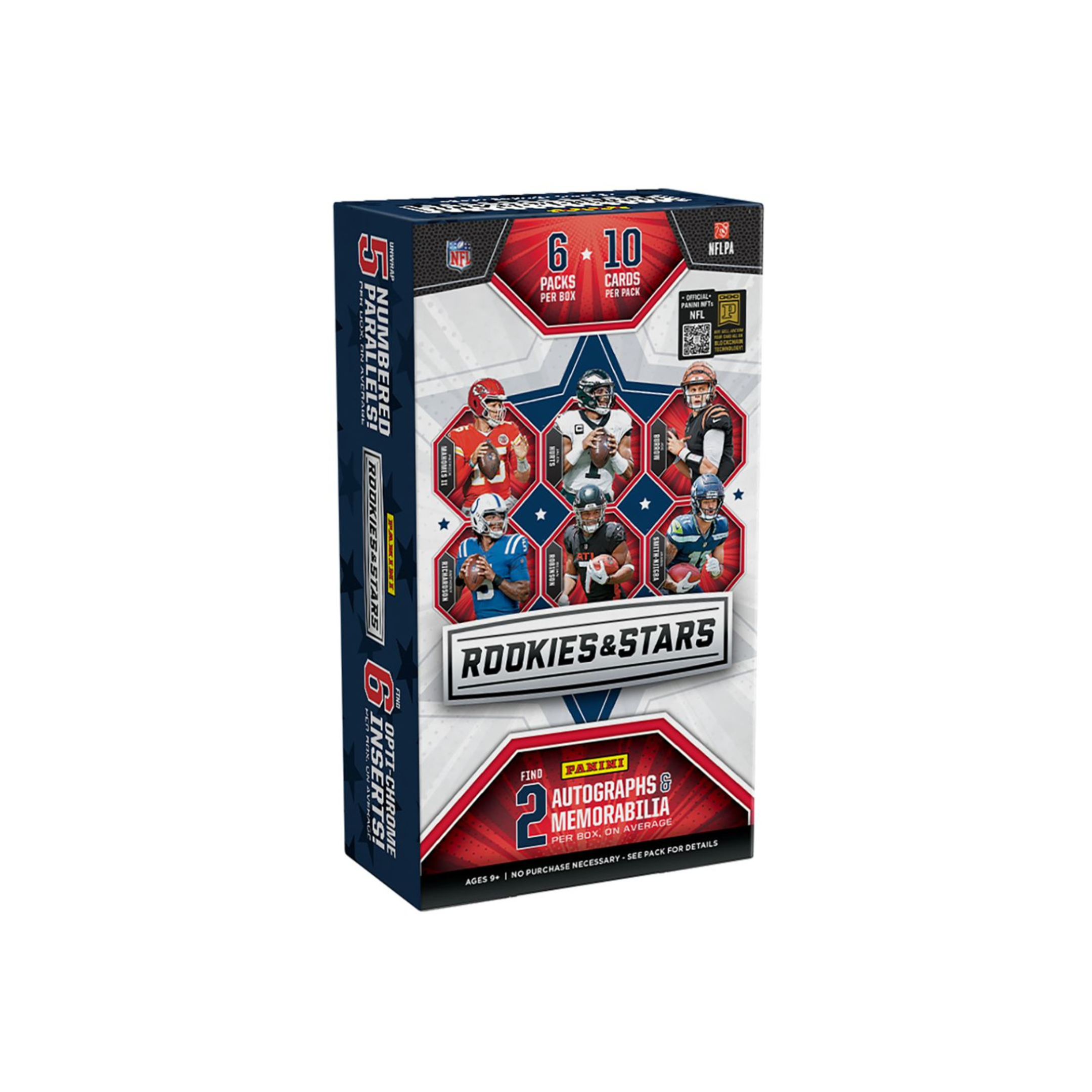 Untitleddesign-2024-03-13T125459.594 2023 Panini Rookies & Stars Football Hobby 14 Box Case - Image 1