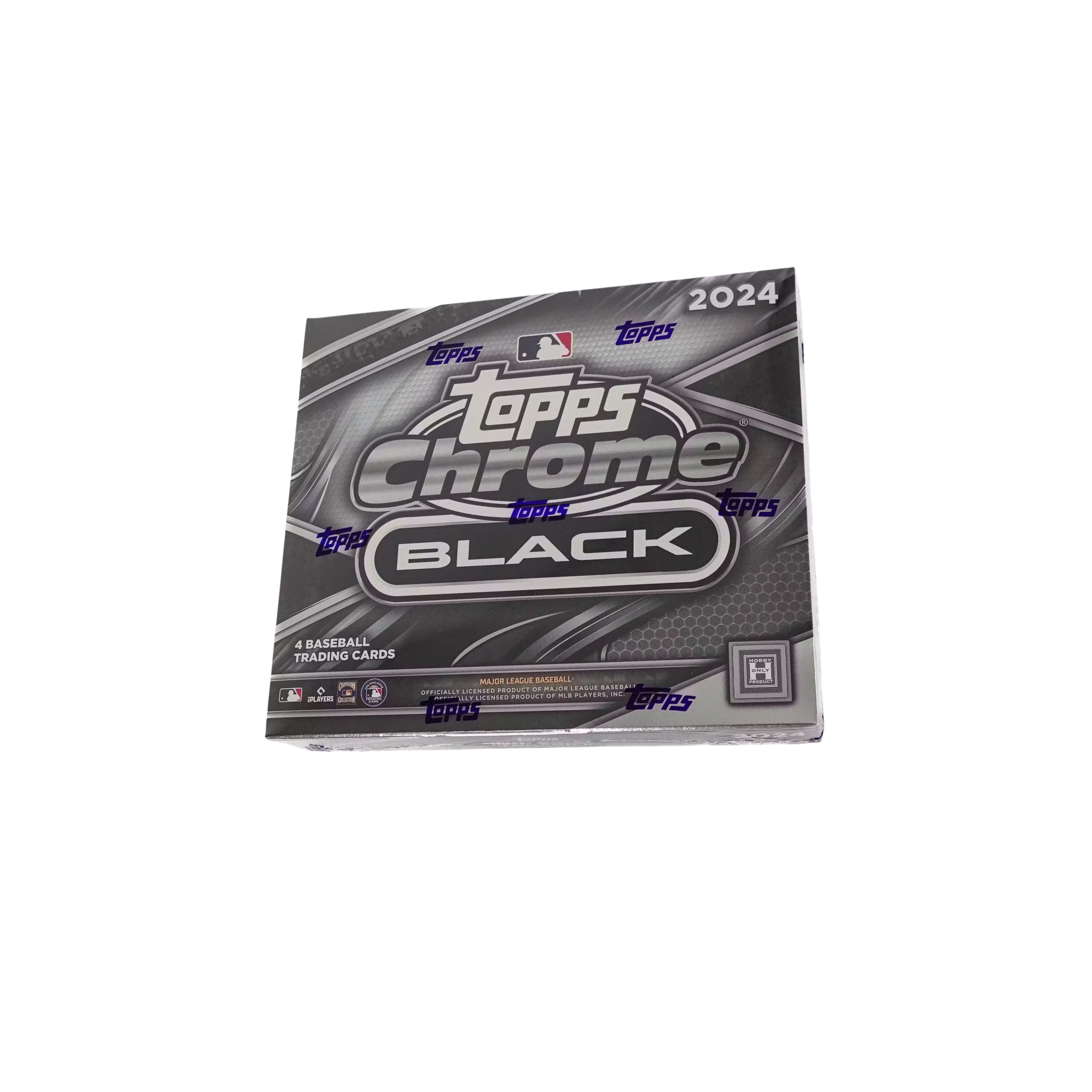 Untitleddesign-2024-04-11T115725.541 2024 Topps Chrome Black Baseball Hobby 12 Box Case - Image 1