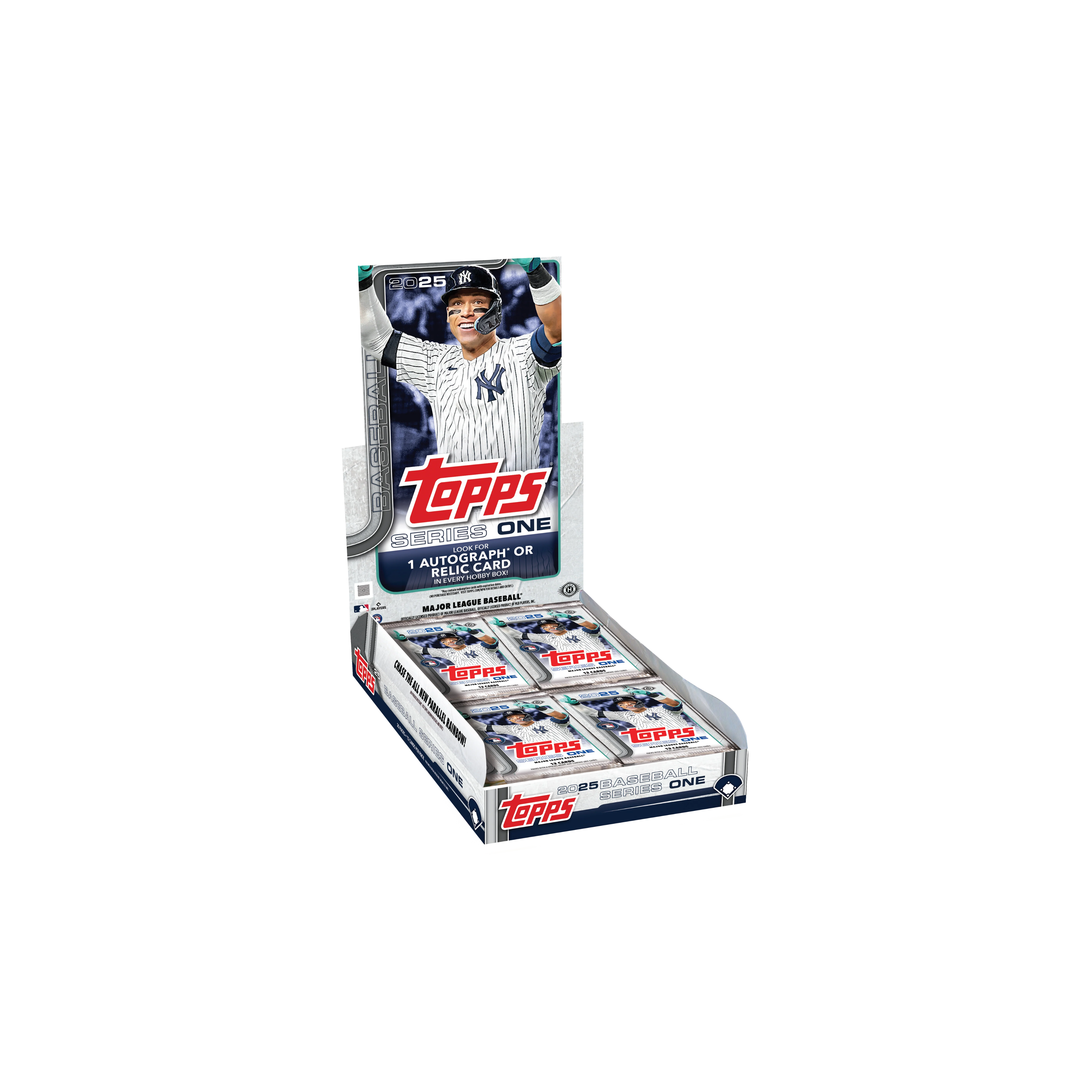 Untitleddesign-2025-01-17T144625.340_ec39a083-7ffa-44f3-9e39-36e04bb8525f 2025 Topps Series 1 Baseball Hobby 12 Box Case - Image 1