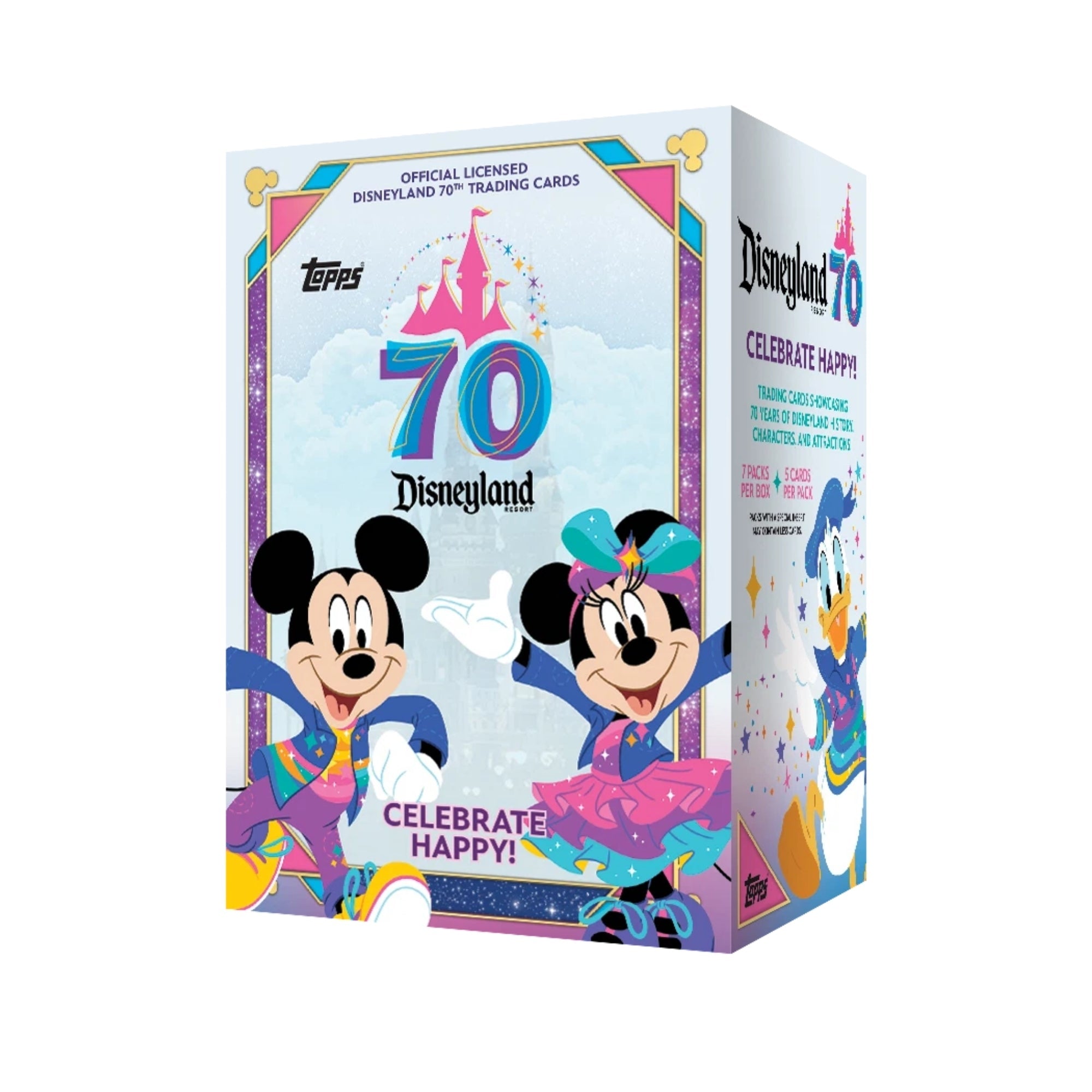 Untitleddesign_10_42c76ac0-07cb-4f7a-ae17-f6da910dc3d5 2025 Disney Disneyland 70th Anniversary Blaster 40 Box Case - Image 1