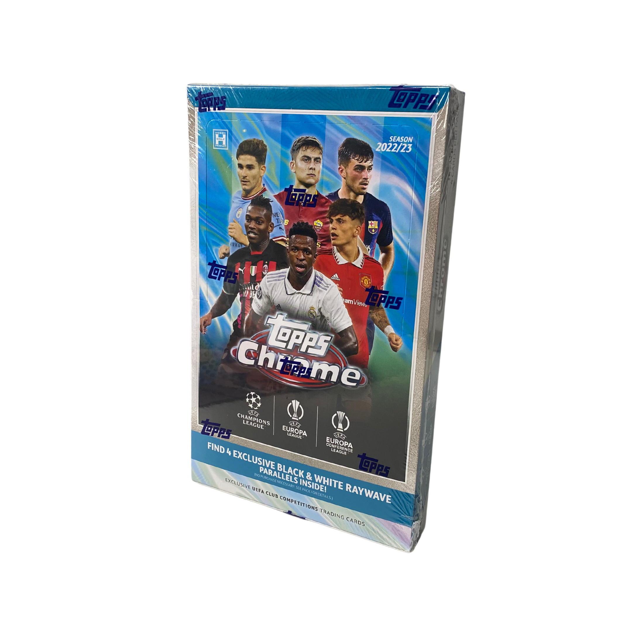 Untitleddesign_13_ab1a83f2-c203-4812-9c66-32c21f9b97d2 2022-23 Topps UEFA Club Competitions Chrome Soccer Lite 16 Box Case - Image 1