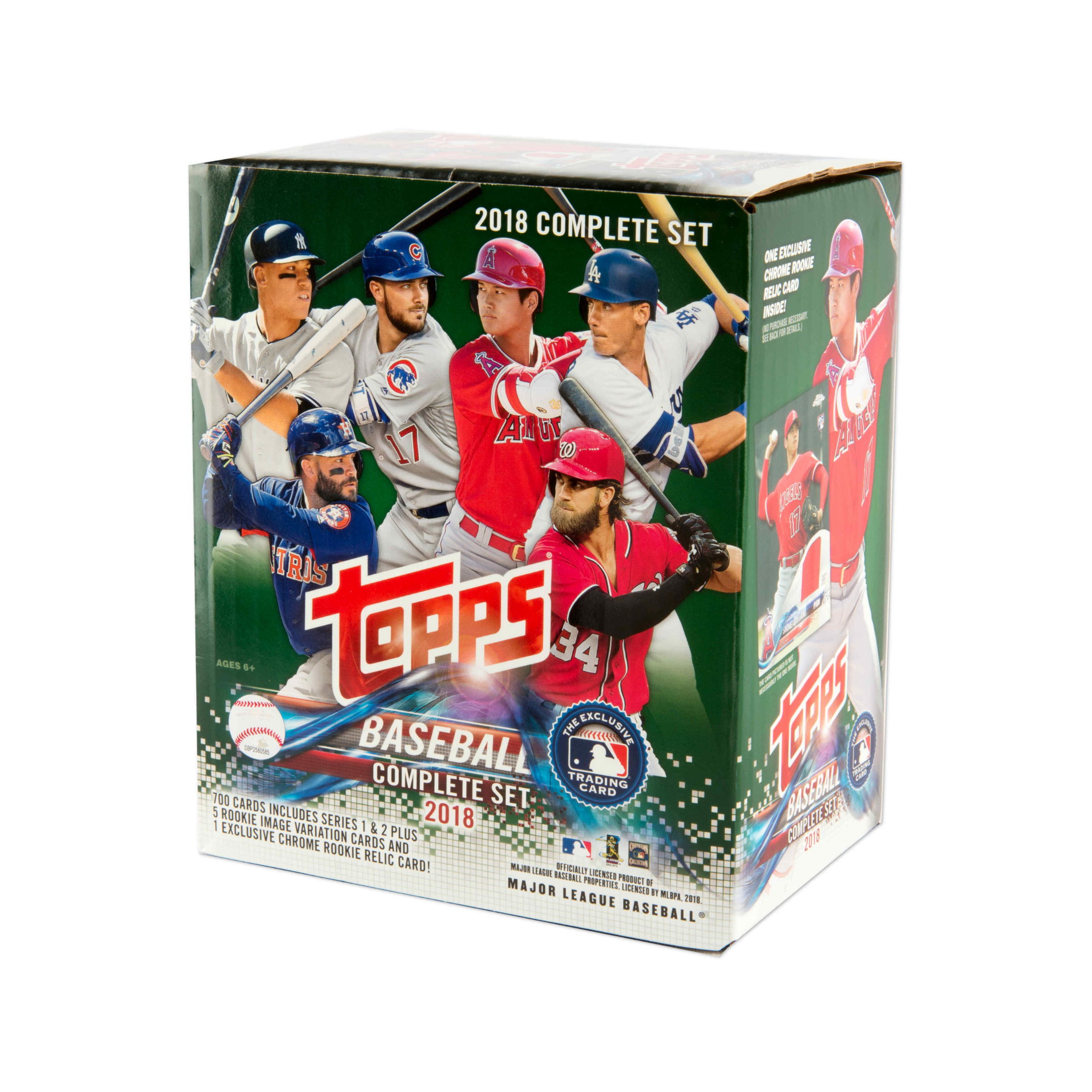 Untitleddesign_51 2018 Topps MLB Baseball Complete Set (green box) - Image 1