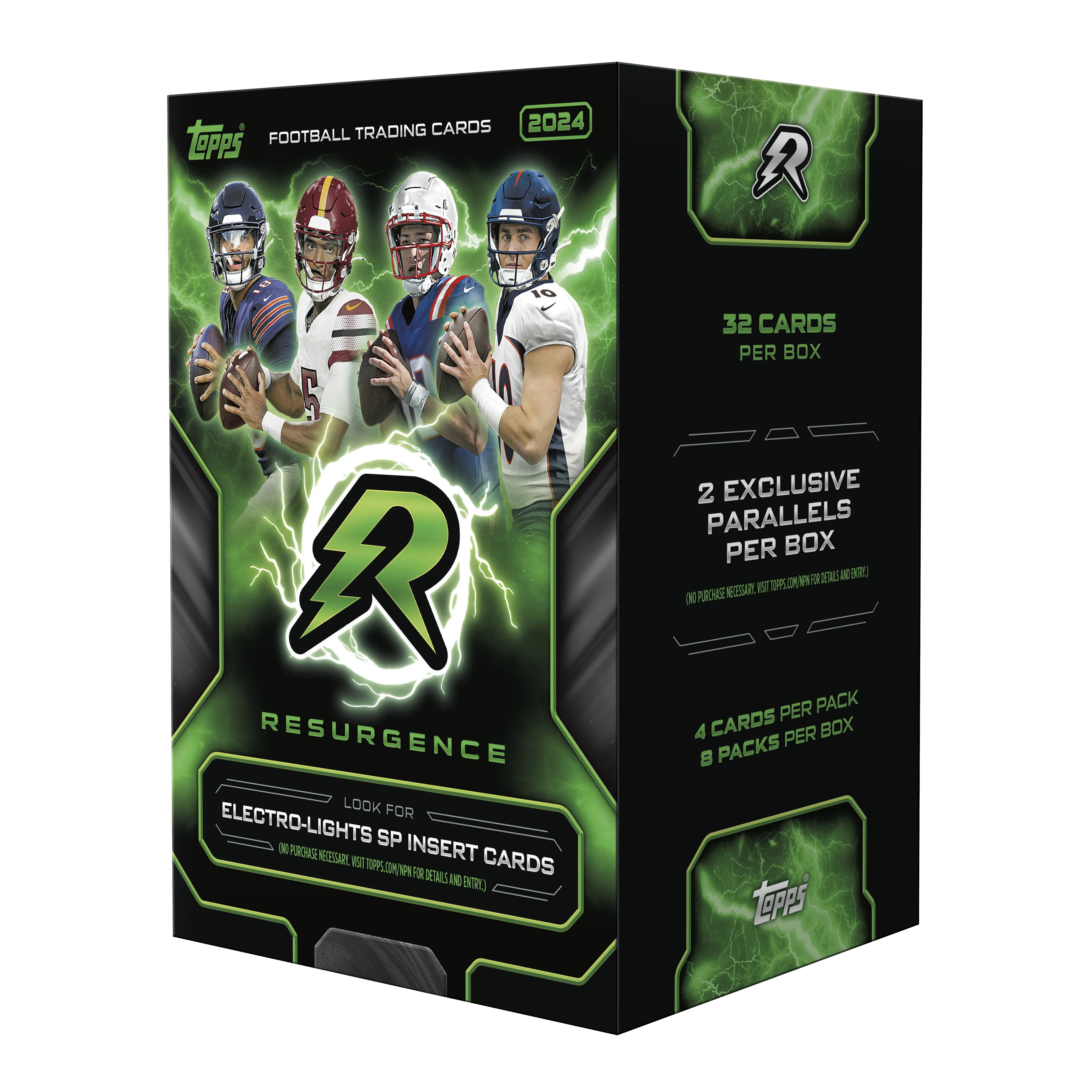 c64d7c6213403a2f90ad5c292f6c5c42cd83ea7d_24TRFB_FGC6036_VALUE_BOX 2024 Topps Resurgence Football Blaster 40 Box Case - Image 1