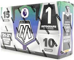 download_fbe7c4ae-cd19-43ad-9bb0-e9ea99806eb9 2021-22 Panini Mosaic Premier League Soccer Hobby 12 Box Case - Image 1