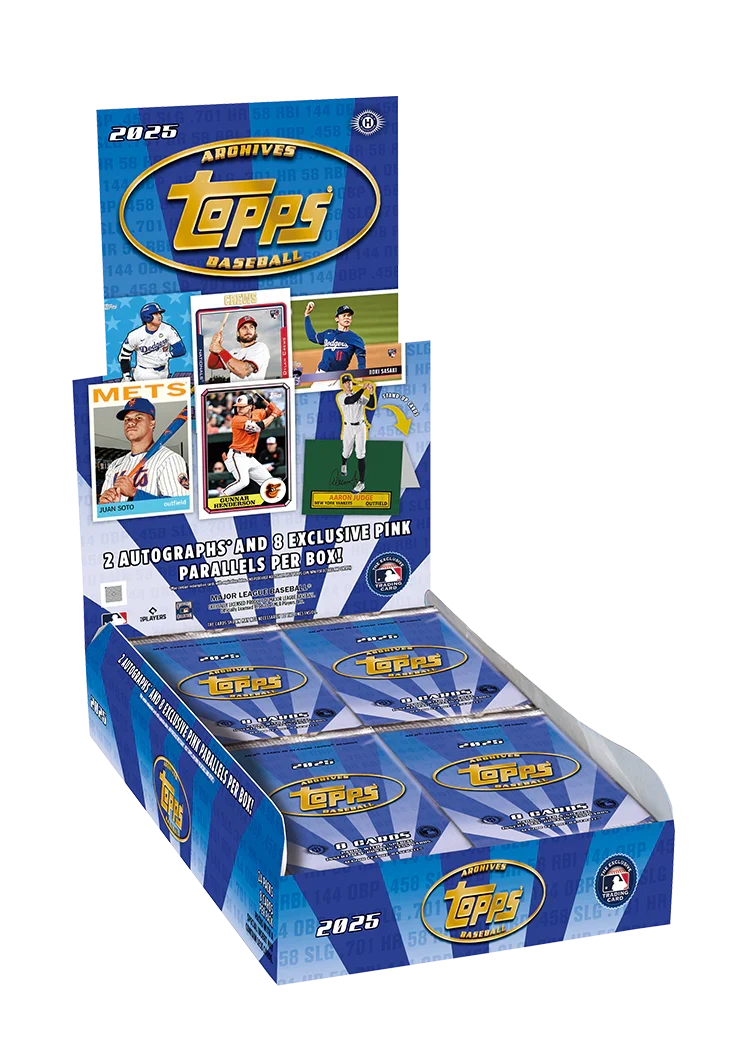 f4c40bb16d11834b25032e0edecba788bb98011e_ecom_25TABB_FGC6288__HOBBY 2025 Topps Archives Baseball Hobby 10 Box Case - Image 1