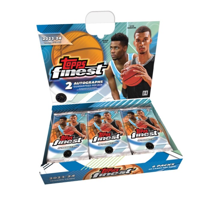 finest 2023-24 Topps Finest Basketball Hobby 8 Box Case - Image 1