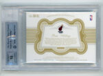2017-18 Flawless Bam Adebayo 3 Color RPA Rookie Patch Auto Emerald 2/5 BGS 9/10 - Image 2