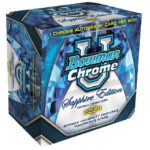 2024 Bowman Chrome University Football Sapphire Edition 10 Box Case