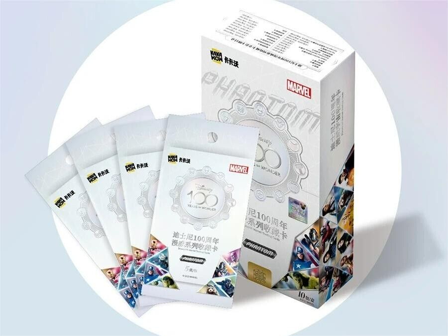 s-l1600_9_e6722e38-0274-4306-991a-bed37feecc67 2023 Kakawow Phantom Marvel Disney 100 10 Box Case - Image 1