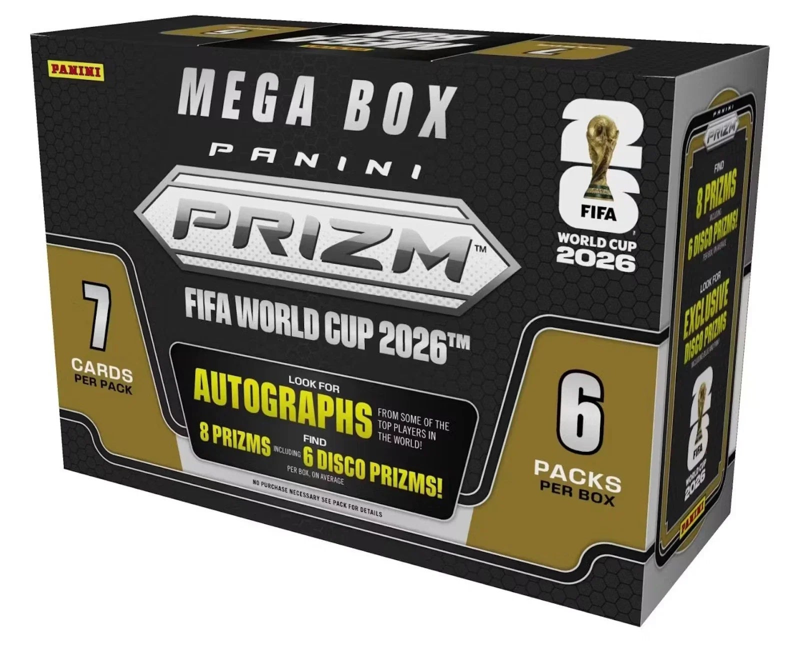 s-l1600_ca229eec-da28-45a3-be9c-6b6ab0311ed0 2026 Panini Prizm World Cup Soccer Hobby Mega 20 Box Case - Image 1